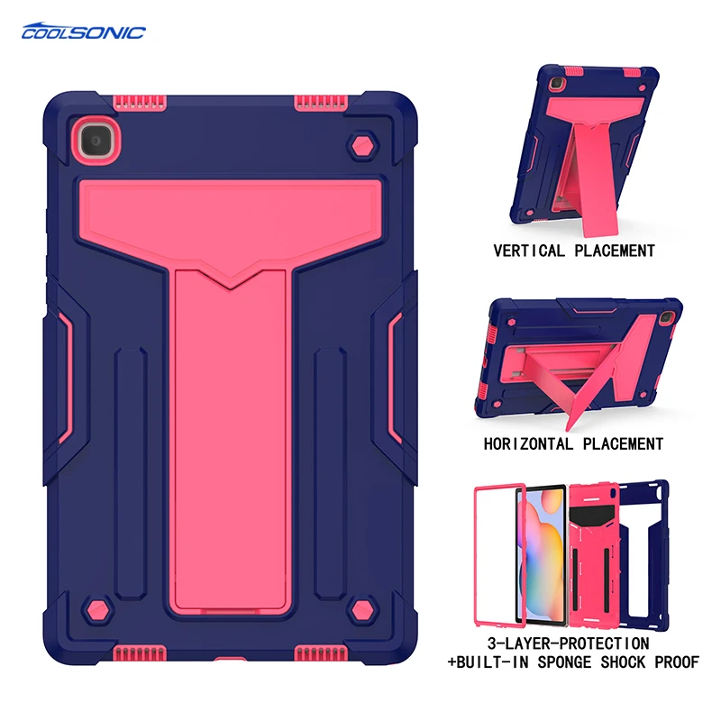 

New Design Fashionable Colorful Shockproof Silicone + PC Tablet Case For Amazon Kindle Fire HD10 2021