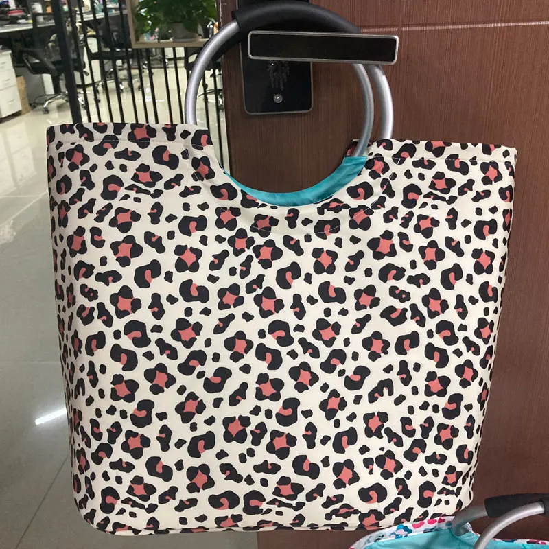 

Western Luxy Leopard Loopi Tote Bag Women Large Lightweight Waterproof Beach Utility Bag Ladies Hand Bag for Insulated Cooler, As pics