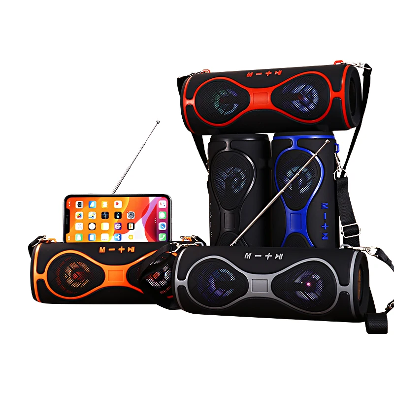 

high quality portable active 5.0 rechargeable boom box speaker mini subwoofer parlantes radio woofer speaker with bluetooth
