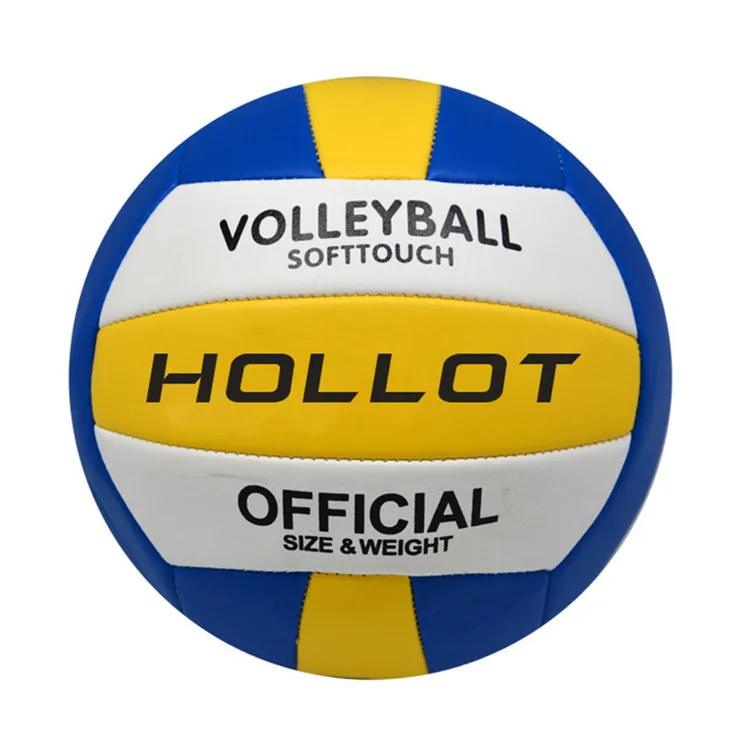 

Manufacturer wholesale custom official size 5 PVC Machine Stitched Volleyball, Customized