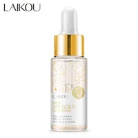 

Laikou 15ml Anti Aging Remove Acne Spots Repair Damaged Korea Hyaluronic Acid Japan Sakur Vitamin C 24K Gold Face Serum
