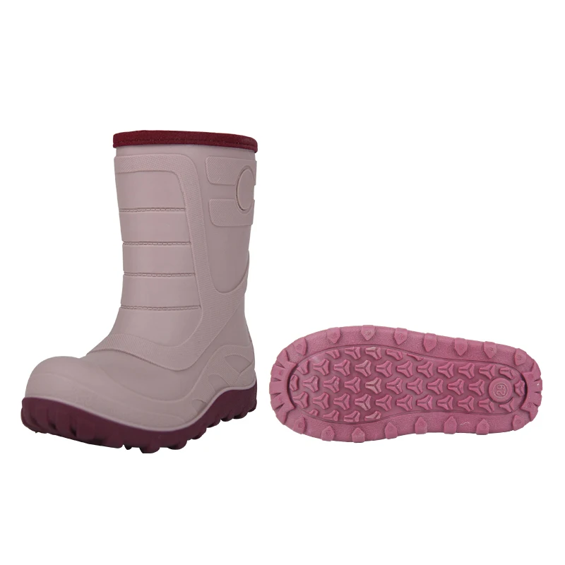 

Winter boa lining non-slip snow boots for the kids girl