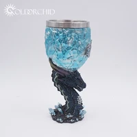 

Fashion Creative Dragon 3d game of thrones goblet stainless steel beer mug