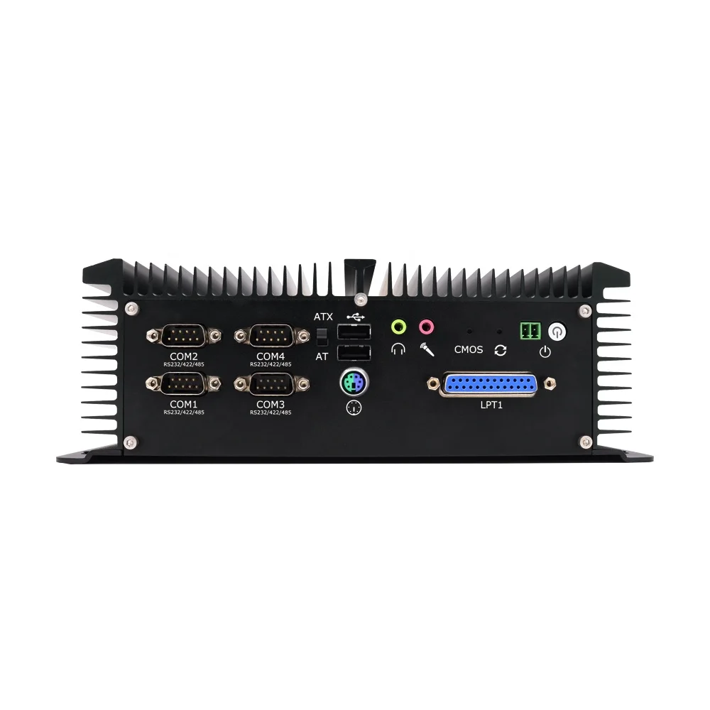 

7x24 Hours fanelss Industrial Mini Computer J1900 Quad Core 2Lans 8USB 6COM x86 industrial mini itx motherboard with gpio wifi