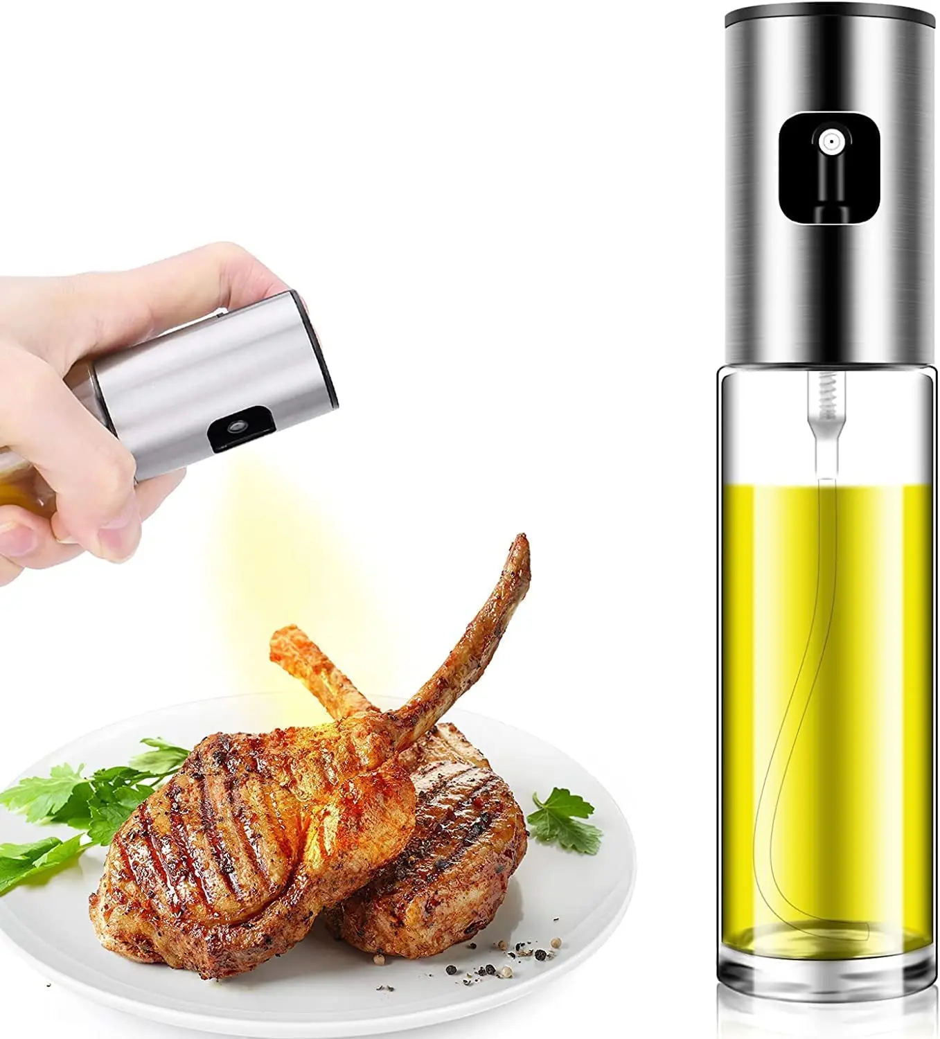 

Hot sale Kitchen Oil Sprayer for Cooking Olive Oil Sprayer bottle Mister Olive Oil Spray Bottle