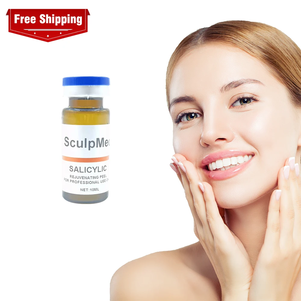 

10% Salicylic Acid Chemical Peeling Treatment Monohydrate  Peel Off Peeling Salicylique for Professional Acne Treatment