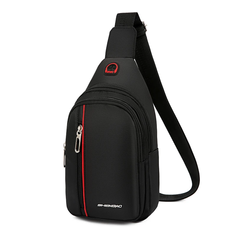 

Custom logo casual black messenger bag men black business shoulder bag, Grey or customized
