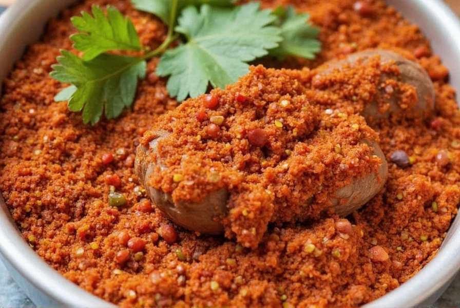 Roasted vegetables seasoned with Berbere