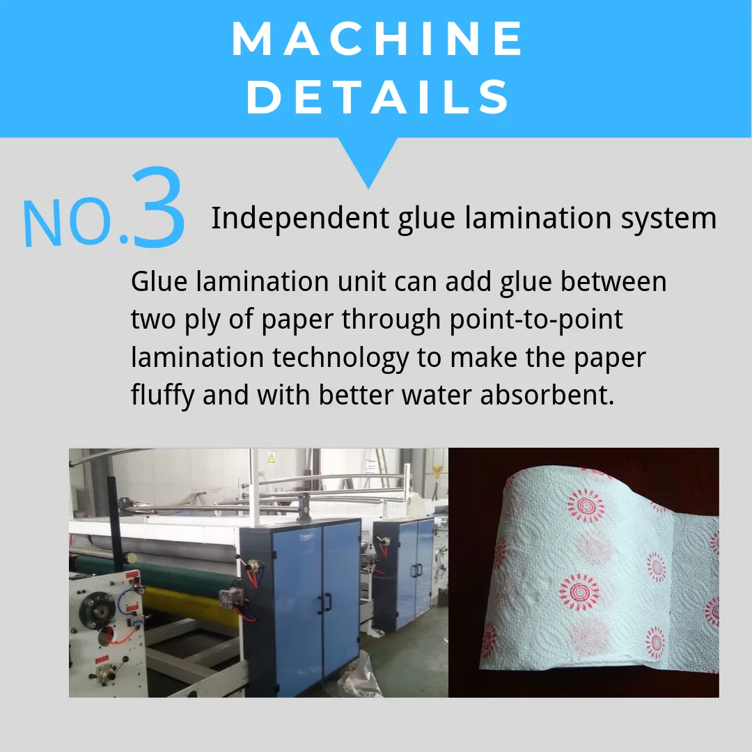 High Speed Automatic Toilet Paper/Kitchen Towel Roll Making Machine;/Toilet Tissue Paper Machine