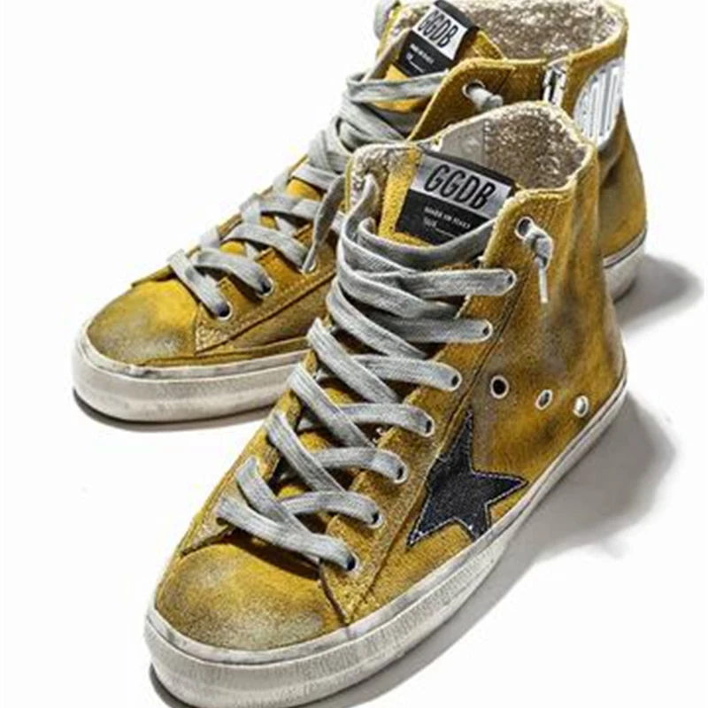 

Goldens FRANCY SneakersFrancy Gooses Sports Running Yellow HOG Shoes