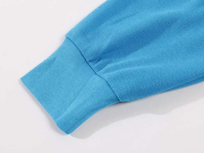 Wholesale Custom Gray Blank Long Sleeve Polo Shirt For Men Women - Buy ...