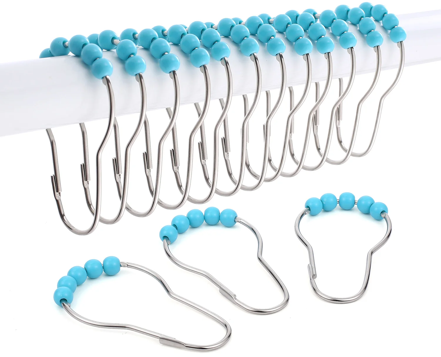 

Blue Ball Shower Curtain Hook, Accept all colors