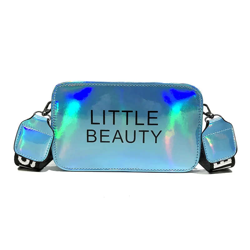 

Multifunction Lady Cross-Body Shoulder Sling Bag Laser Holographic Cell Phone Shoulder Bag