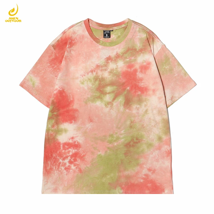

Fancy desgin Men and Women 100% pure cotton tie dye t shirt, Multi
