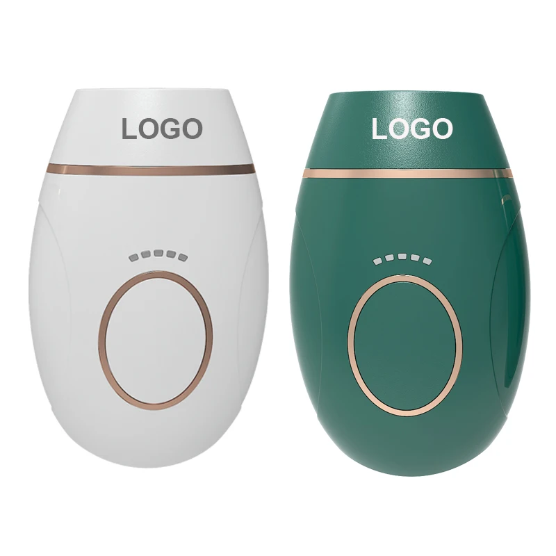

2021 Dropshipping Permanent Painless Home Use IPL Instrument Portable MINI Laser Hair Removal For Women Men, White green