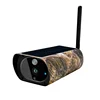 1080p Maple Leaf Painting 4g Solar Ip Camera Battery Operated Outdoor Solar Power Panel Cctv Security Camera With Sim Card