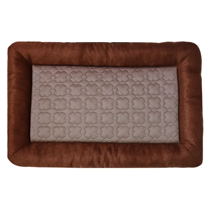 

Summer dog cage non-slip sleeping mat new product linen cold pet Sofa cushion
