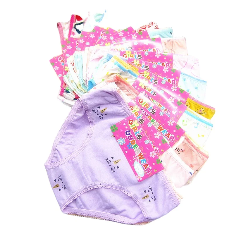 

Factory children girl cotton panty brief underwear