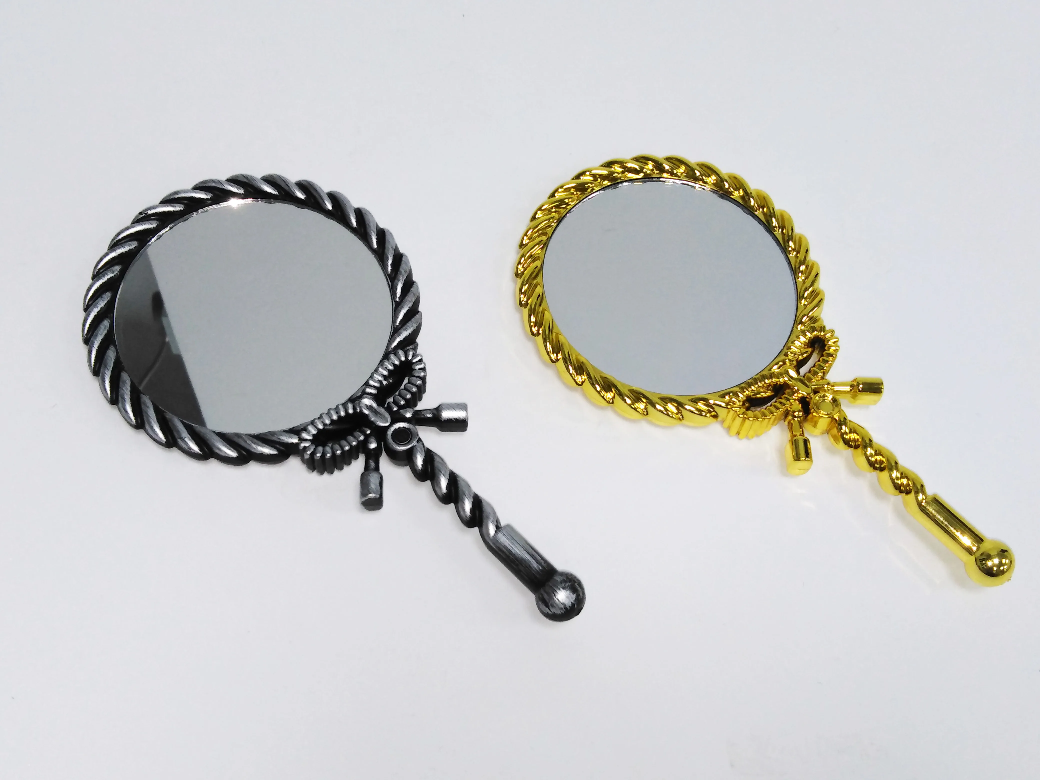 Customized Cheap Cosmetic Mirror Hand Held Metal Mirror Antique Mirror