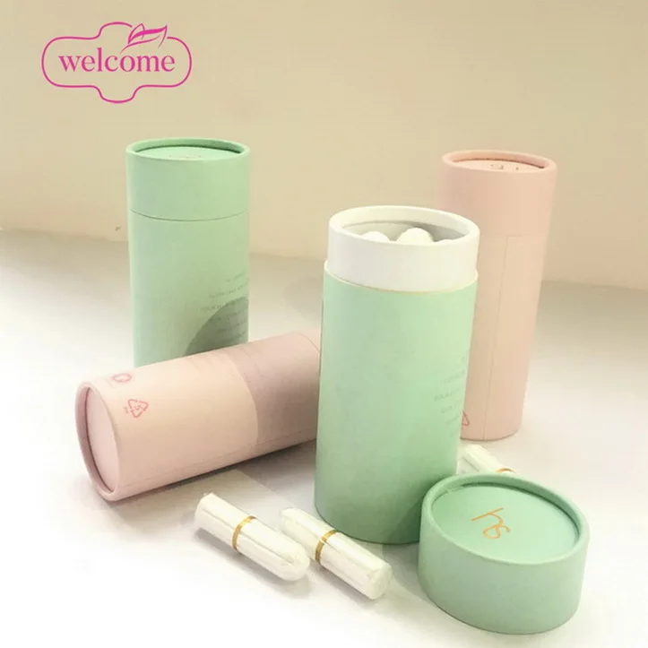 

Private Label GOTS Certified Organic Tampons Comfort Silk Touch Feminine Hygiene Bora Tampon