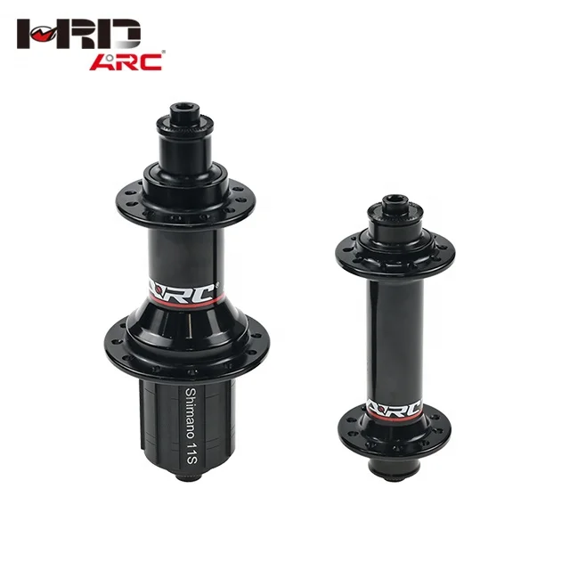 

RT-002F/R super light black freehub body 20 24 holes anodised aluminum alloy road bicycle hub, Oem