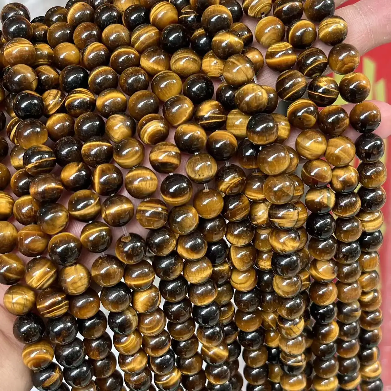 

JC crystal wholesale 4mm natural stone beads for bracelet Hot sales round shape loose gemstone beads for bracelet making