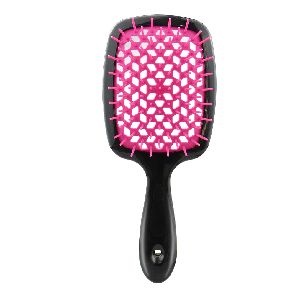 

Masterlee 2020 custom logo plastic massage Combs Hair Brush Hollowing air comb for home, Candy color