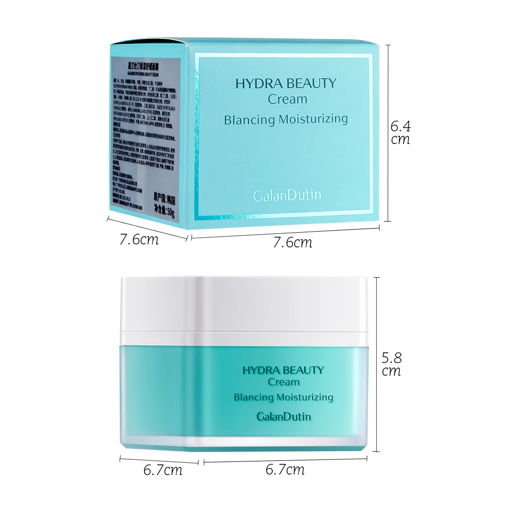

Anti Aging Organic Moisturizer Skin Whitening Face Cream, Colorless