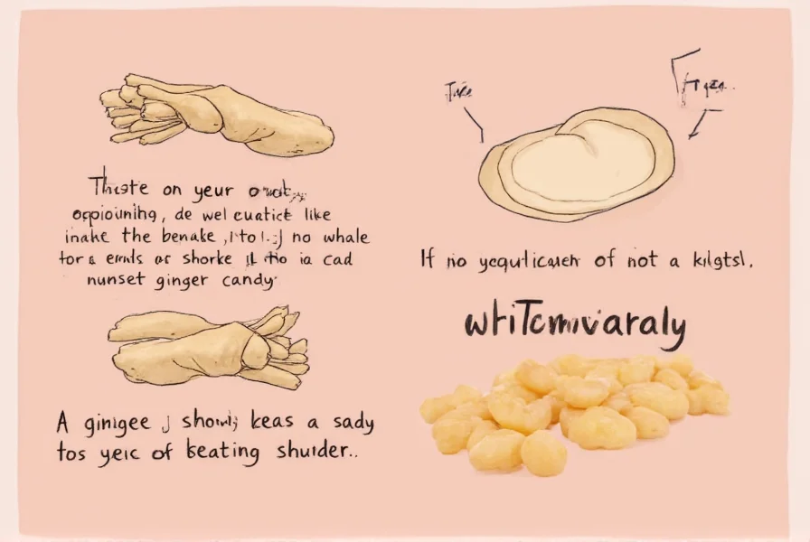 ginger candy for nausea
