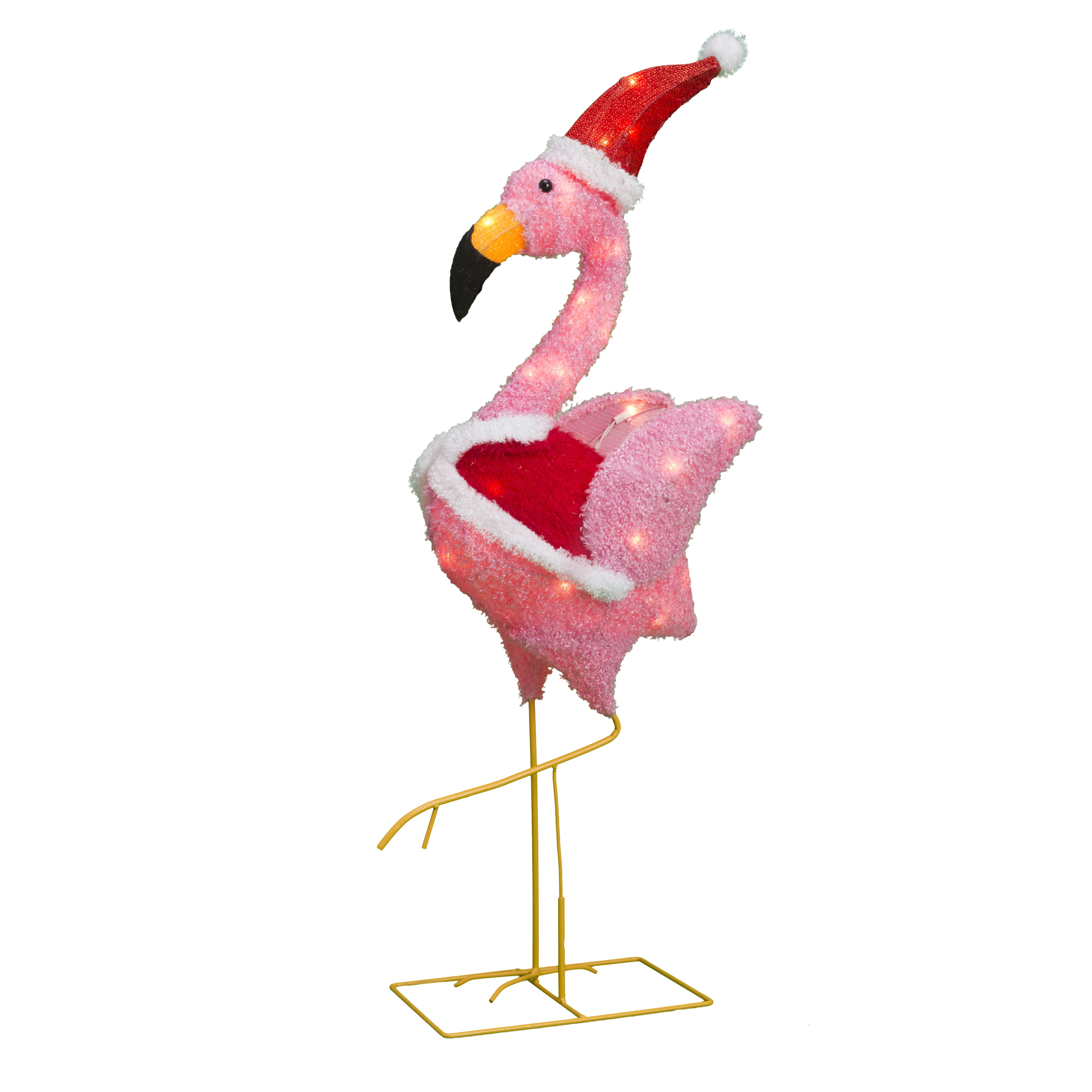 LED 3D Flamingo Christmas Motif Light For Room Party Home Decoration