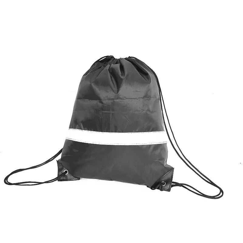 

Cool Black Design Utility Lightweight Drawstring Backpack For Outdoor
