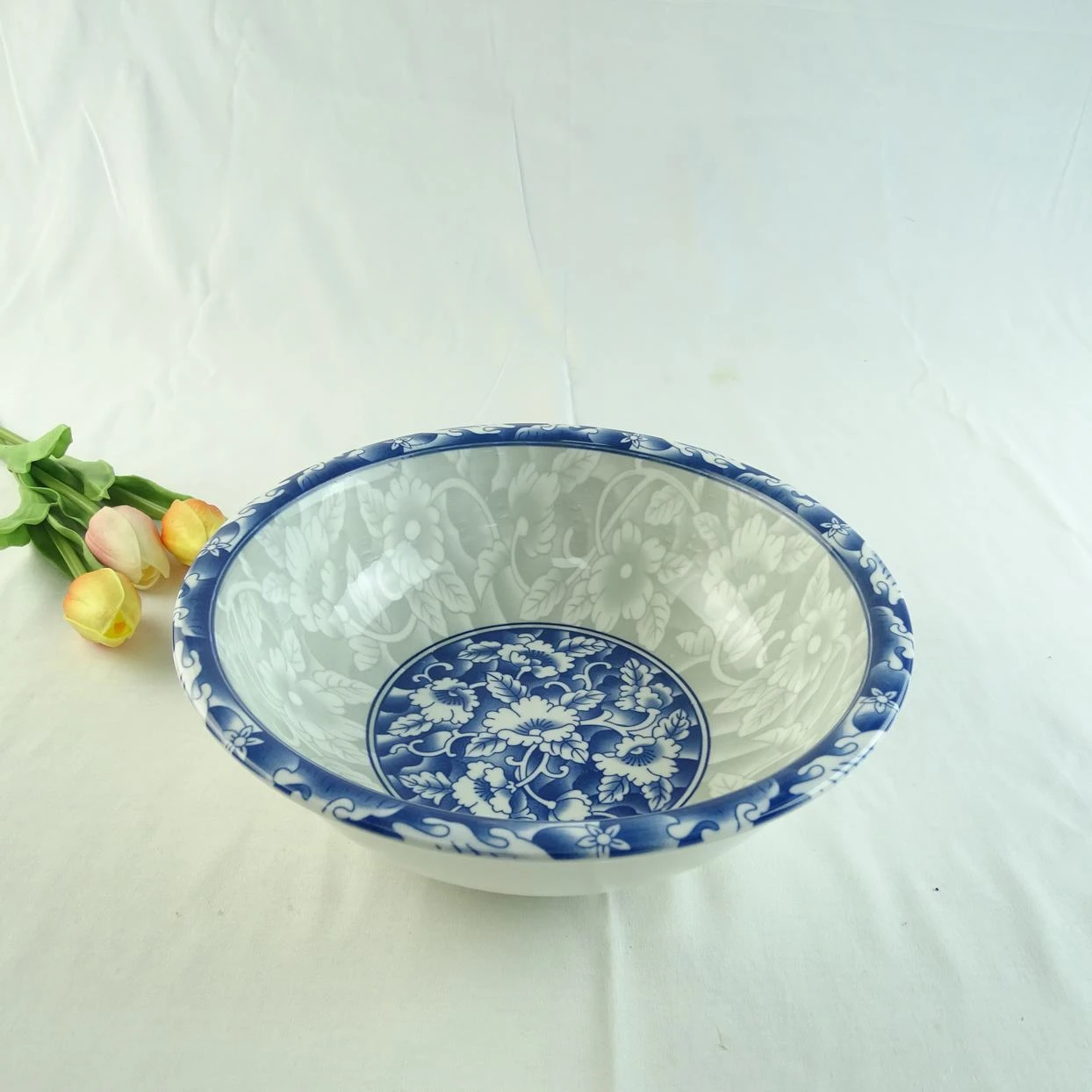 Chaozhou Factory Wholesale Blue White Plates Porcelain Dinner Plate Sets Personalized Porcelain