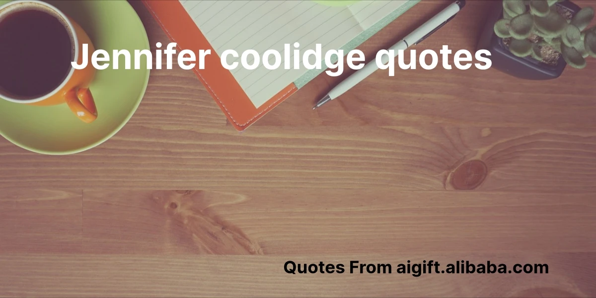 jennifer coolidge quotes