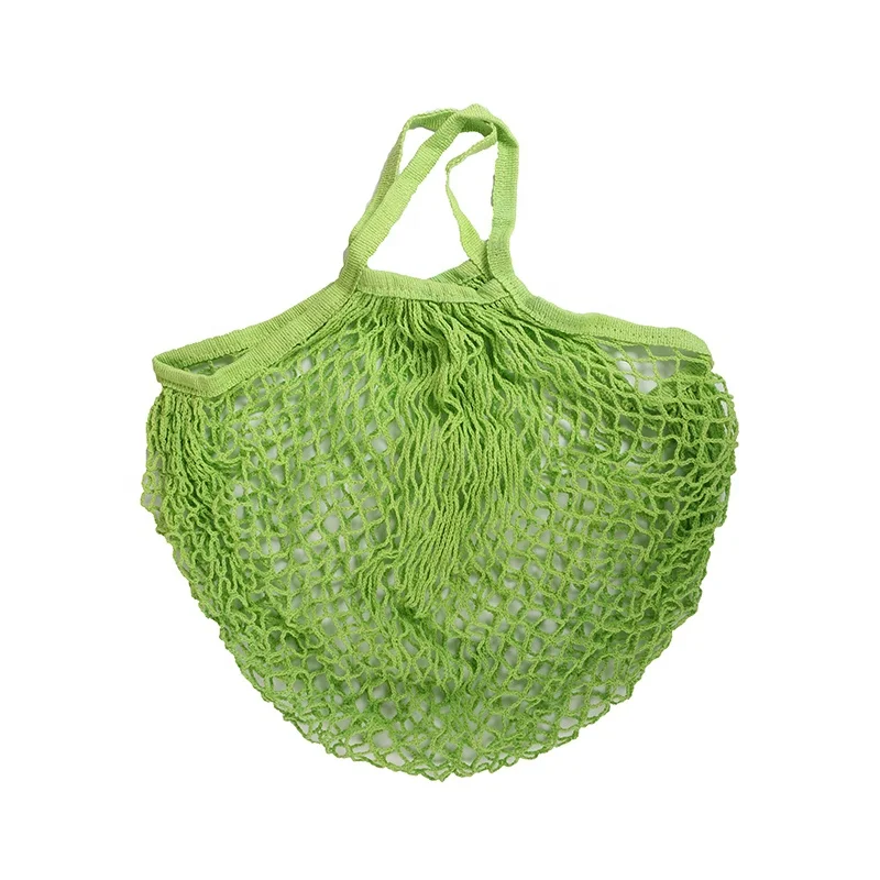

Zero Waste Biodegradable 100% Organic Cotton Reusable Produce Bag For Vegetables and Fruits Bio Eco Shopping Net Mesh Bags, Beige color or customized color
