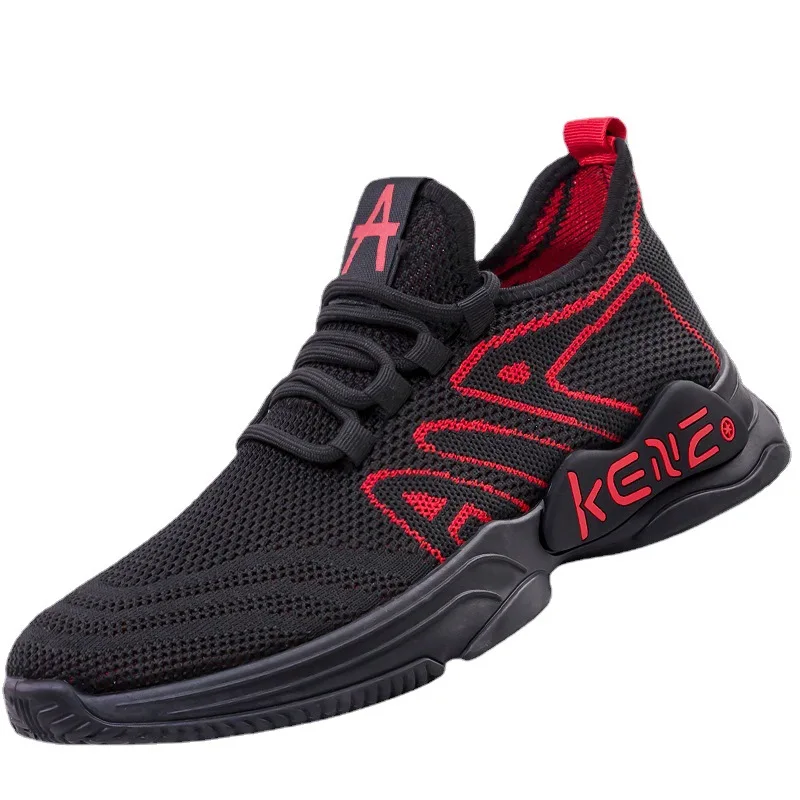 

Outsole Fly Weave Upper Breathable Fashion Casual Sneakers Sport Shoes Men Running Shoes Footwear Men, 3 colors