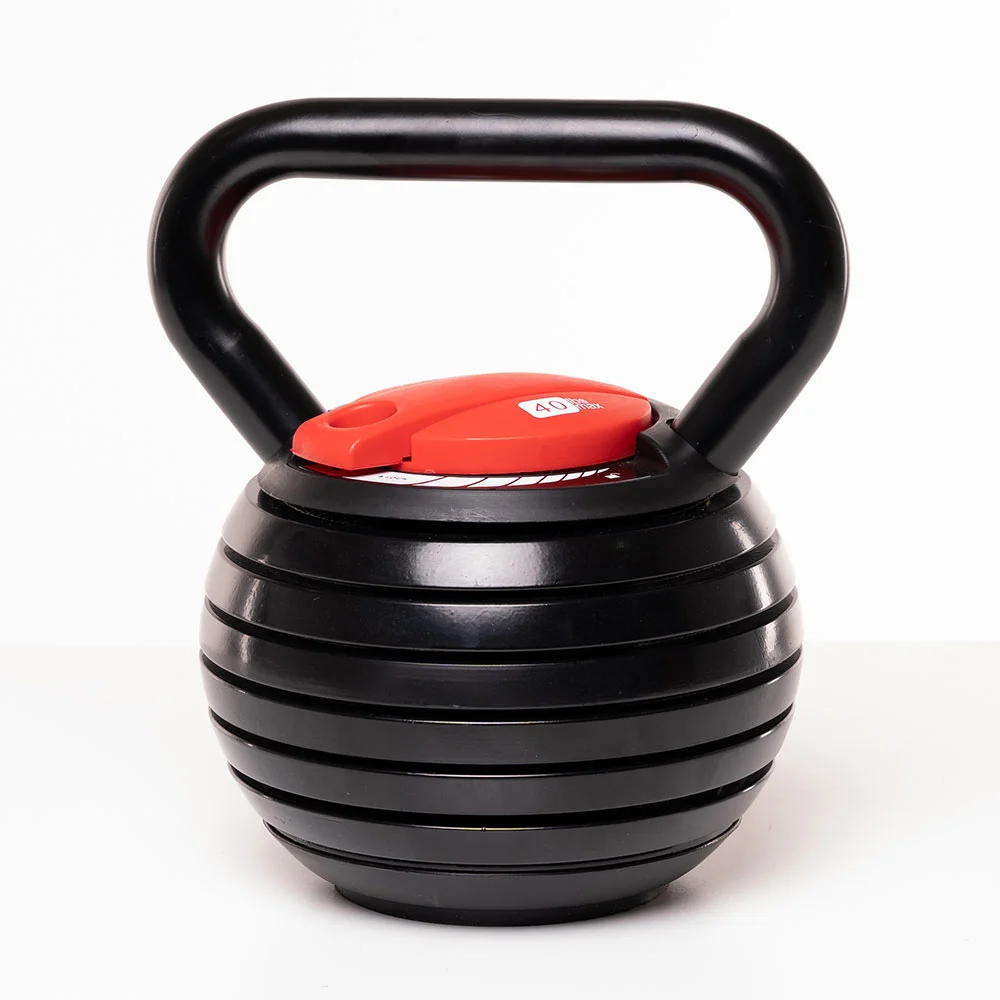 

fitness gym equipment pesas rusas calavera muscle training 10kg adjustable competition cast iron kettlebell set vinyl kettlebell, Black