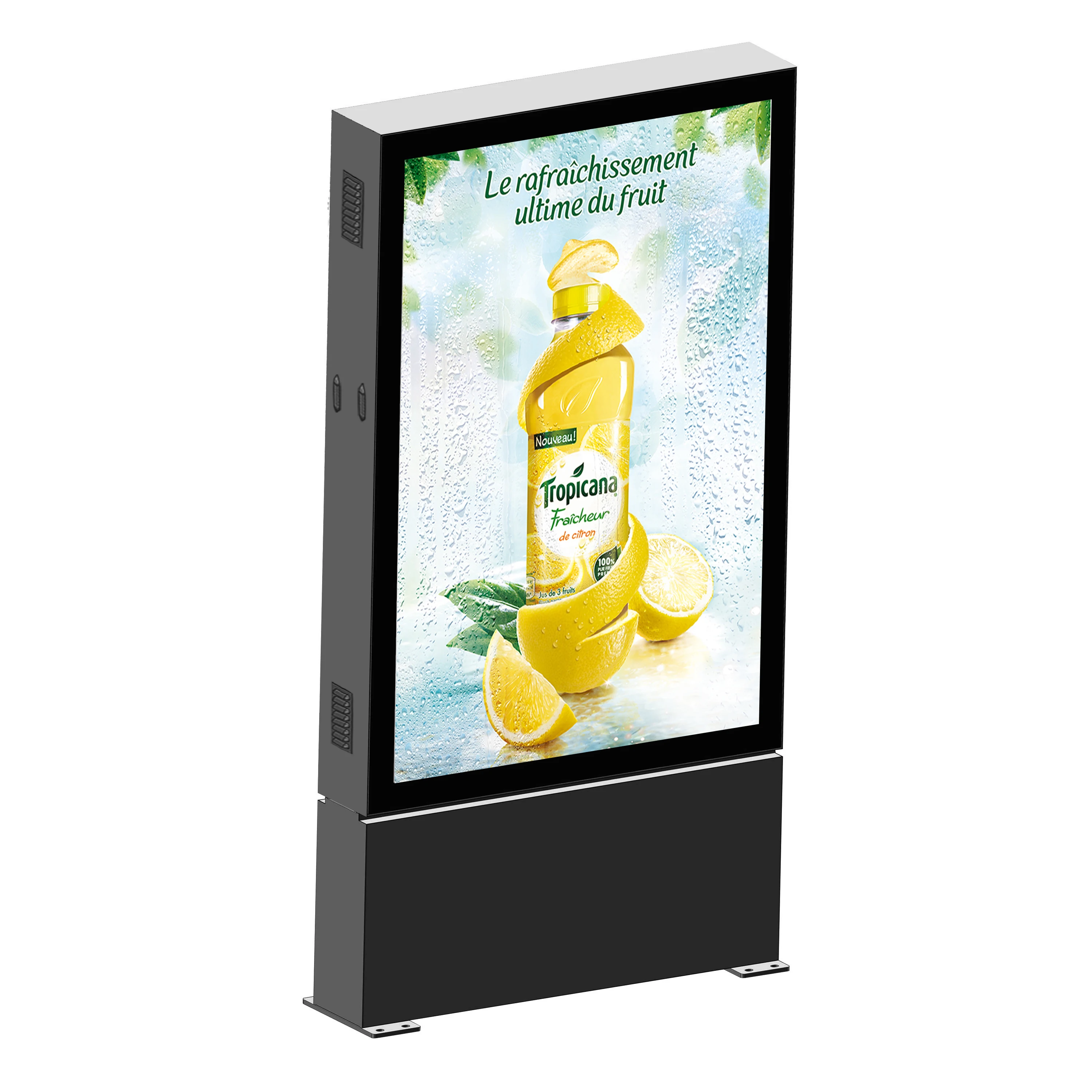 yeroo 中国制造智能城市的 led 屏幕 mupi 灯箱