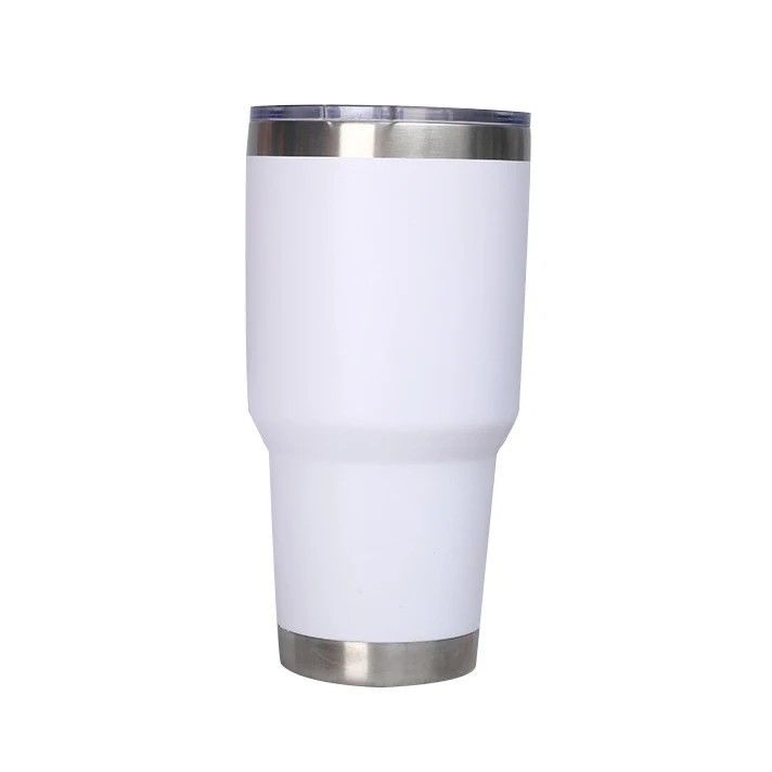 

30oz double wall stainless steel tumbler car coffee cup, Silver , red, green, pink,etc