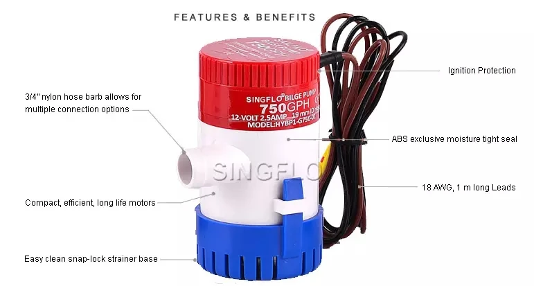 Auto bilge pump 750gph схема подключения