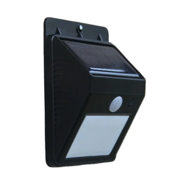 LED solar sensor wall light outdoor home depot Energy Saving lantern Garden Security wall light