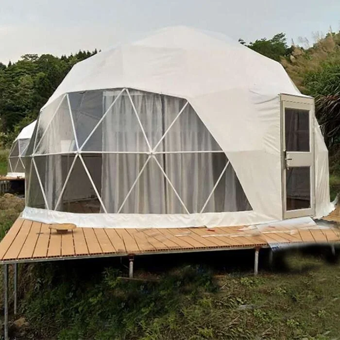 

Prefabricated Outdoor clamping dome Safari Camping Tent Cheap Price, White, blue, green, yellow, red, etc