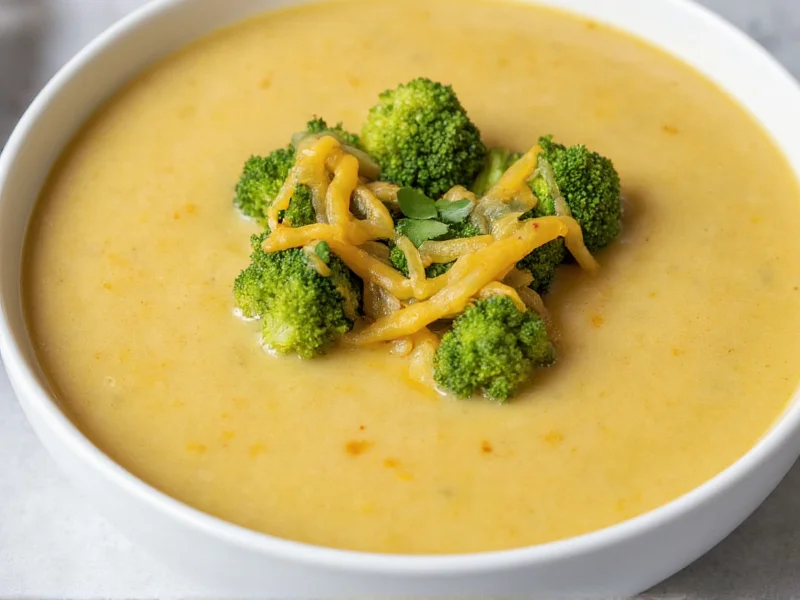 Cheddar Broccoli Soup: Perfect Recipe & Expert Tips