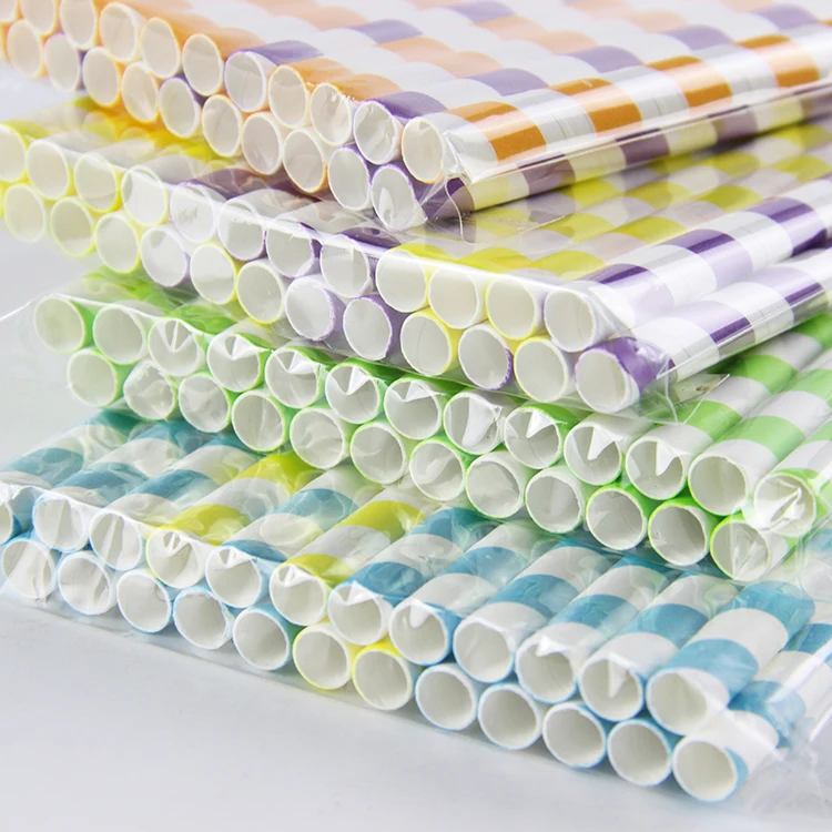 

6 8 10 12mm biodegradable Eco Manufacturer Paper Straw Disposable, Stock/customized