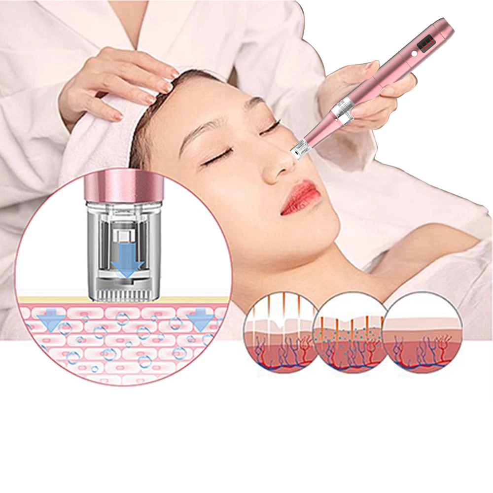 

Wholesale Derman Pen High quality Rechargeable Battery Cordless Micro microneedle professional pen