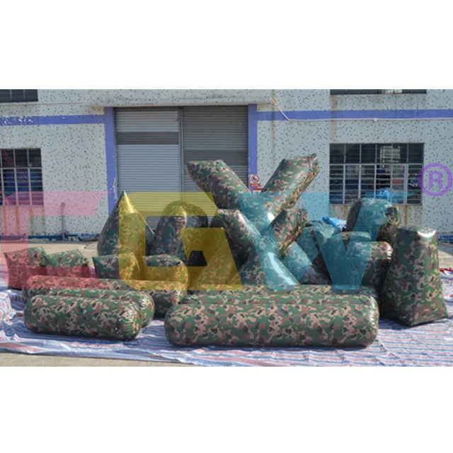 

CGW Factory Price Inflatable Paintball Arena,Kids Inflatable Paintball Bunkers,Inflatable Paintball Obstacle For Adults, Customized color