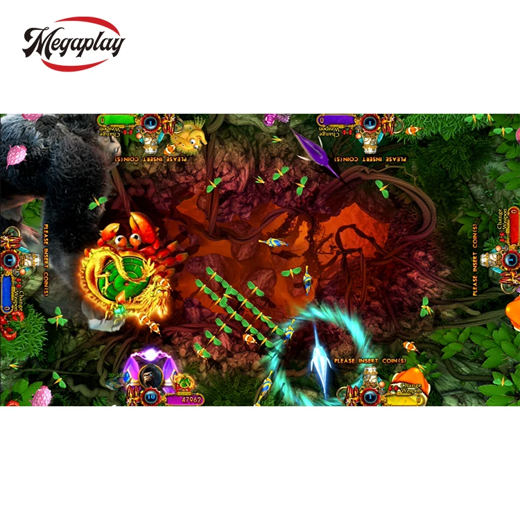 

Multi Fish Table Game King Kong's Rampage Skill Games Coin Operated Games