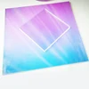 Iridescent pmma window board 2mm customized colorful rainbow acrylic plastic sheets