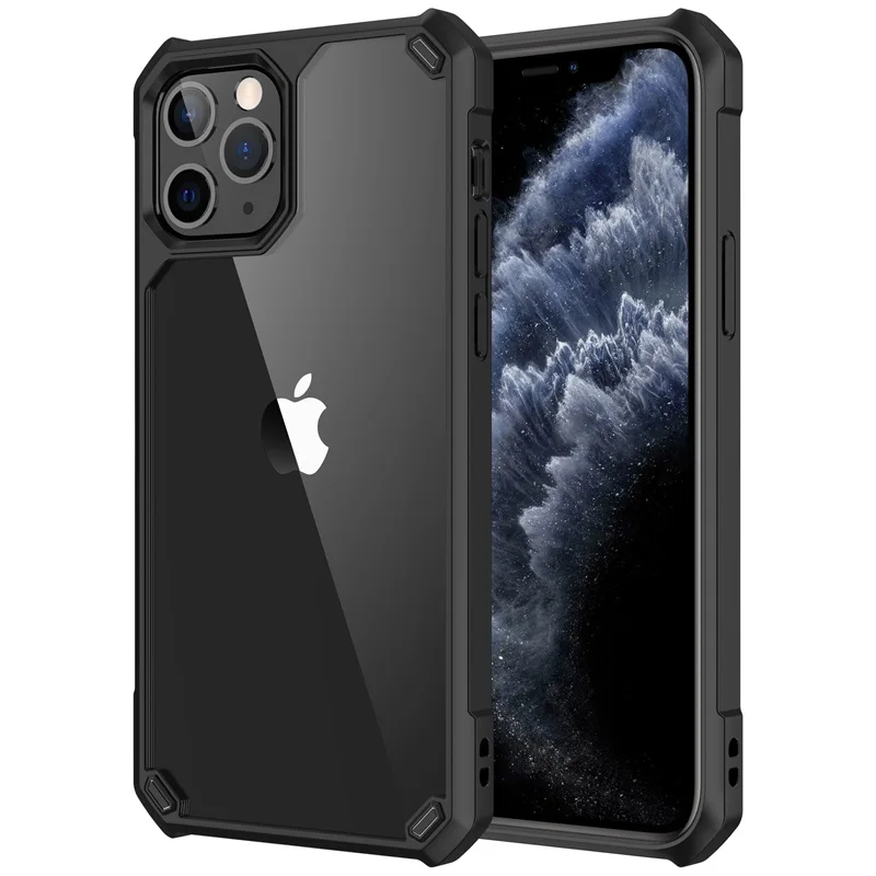 

For iPhone 11 Pro Max Case Heavy Duty Drop Protection Full Body Cover Rugged Clear Bumper Case for iPhone 11 promax