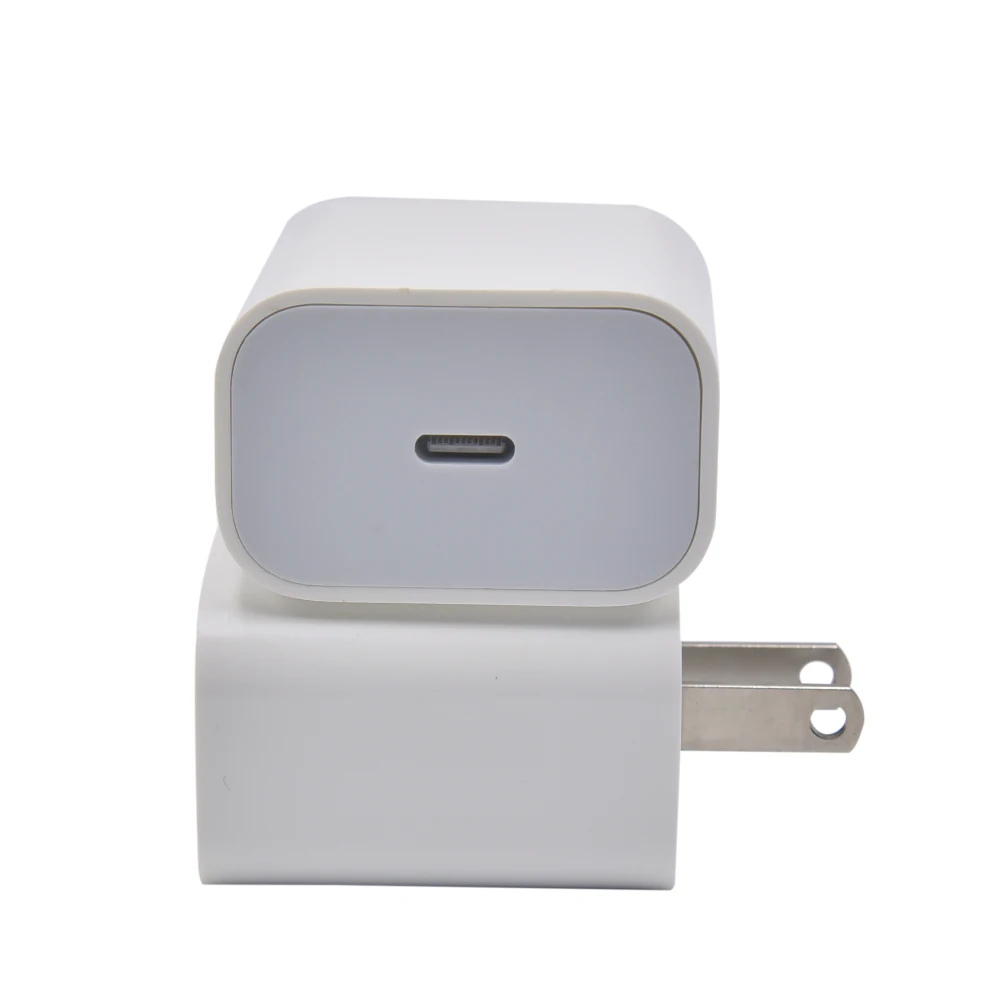 

18W PD Charger USB-C Power Adapter for usb-c typec cable quick charge, White
