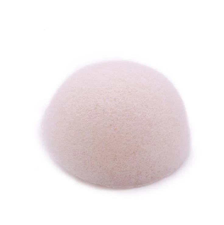 
Half ball Konjac Sponge 100% All Natural Facial Sponge with Activated Bamboo Charcoal. 